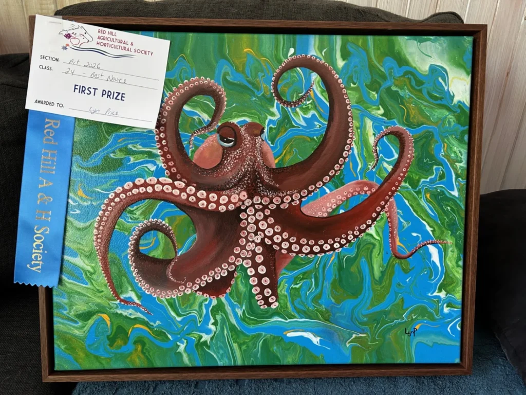 The Red Octopus - First Prize